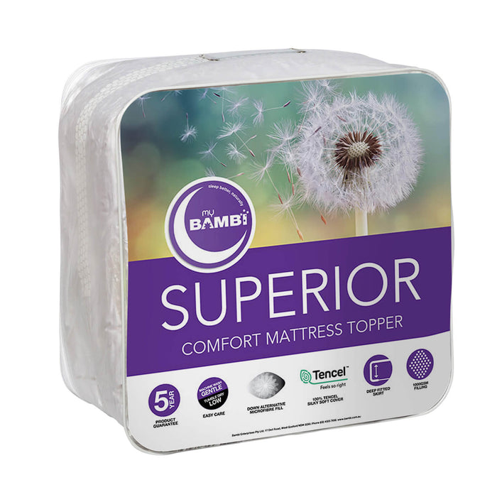 Bambi Superior Tencel Mattress Topper