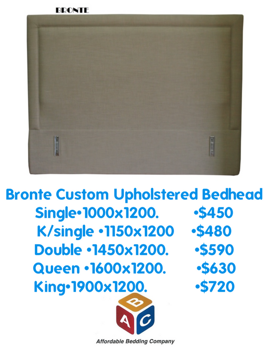 Bronte Custom Upholstered Bedhead